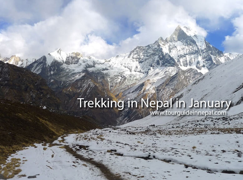 Trekking in Nepal in January