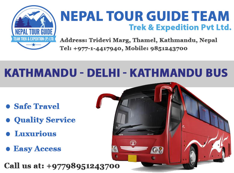 Kathmandu Delhi Bus