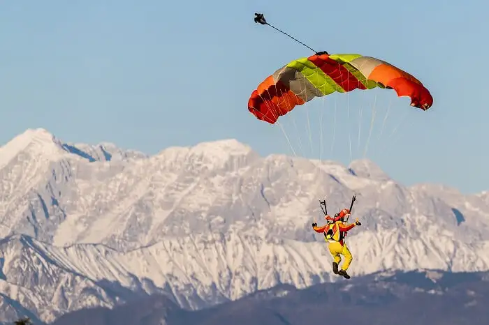 Paragliding in Nepal