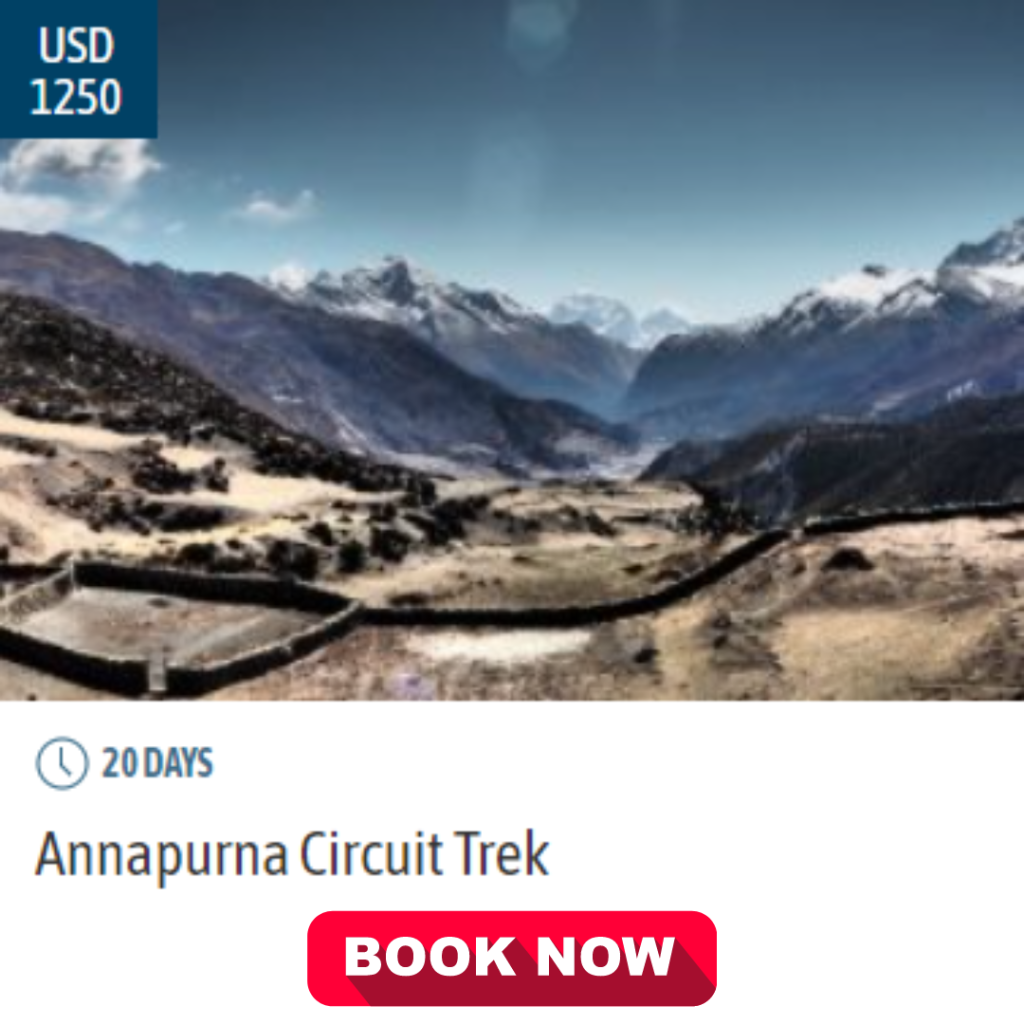 Book now- Annapurna Circuit Trek package