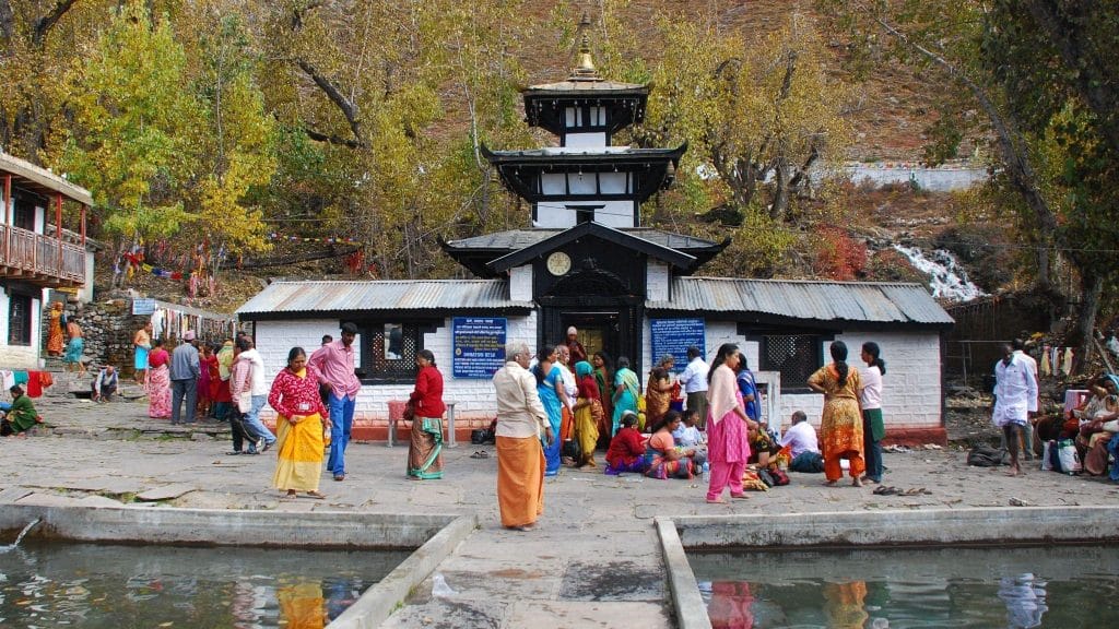 Muktinath monastery in Nepal